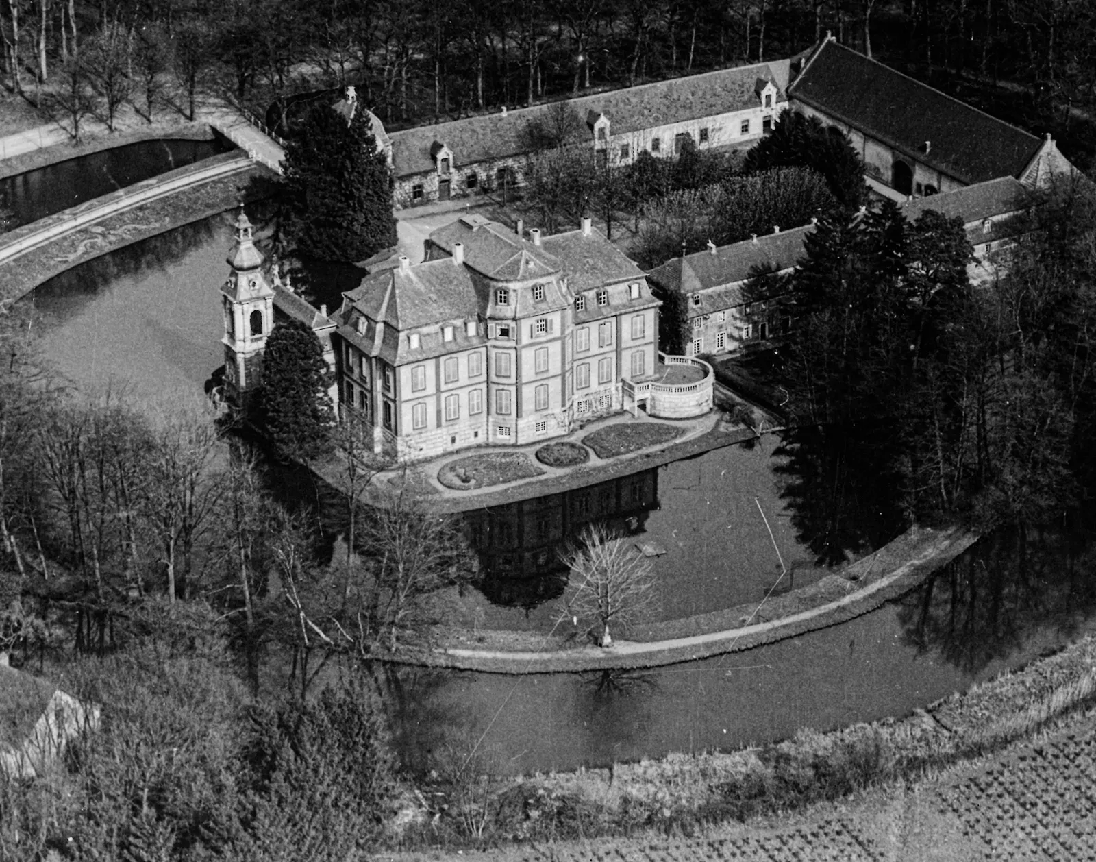 Schloss Türnich 1936 Luftbild