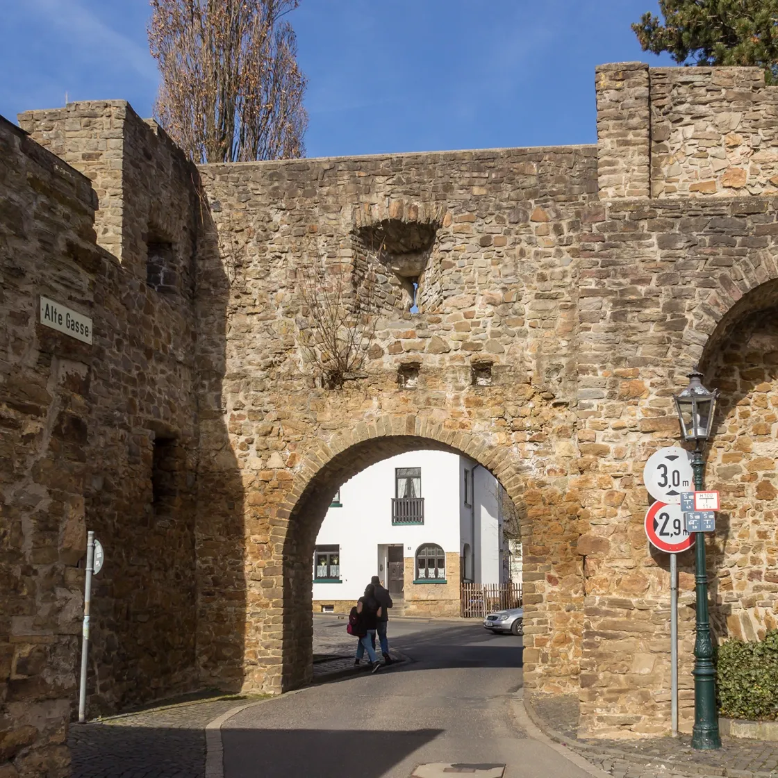 Druchgang "Alte Gasse" durch die Stadtmauer